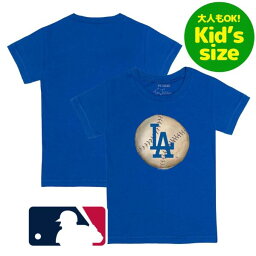 【送料無料+割引クーポン】【大人もOK★キッズサイズ】 MLBオフィシャル キッズ用Tシャツ 子供用半袖トップス 大谷翔平 山本由伸 ロサンゼルス・ドジャース Los Angeles Dodgers Tiny Turnip T-Shirt