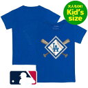 【送料無料】【大人もOK★キッズサイズ】 MLBオフィシャル キッズ用Tシャツ 子供用半袖トップス 大谷翔平 山本由伸 ロサンゼルス・ドジャース Los Ang...