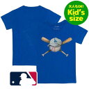 【送料無料】【大人もOK★キッズサイズ】 MLBオフィシャル キッズ用Tシャツ 子供用半袖トップス 大谷翔平 山本由伸 ロサンゼルス・ドジャース Los Ang...