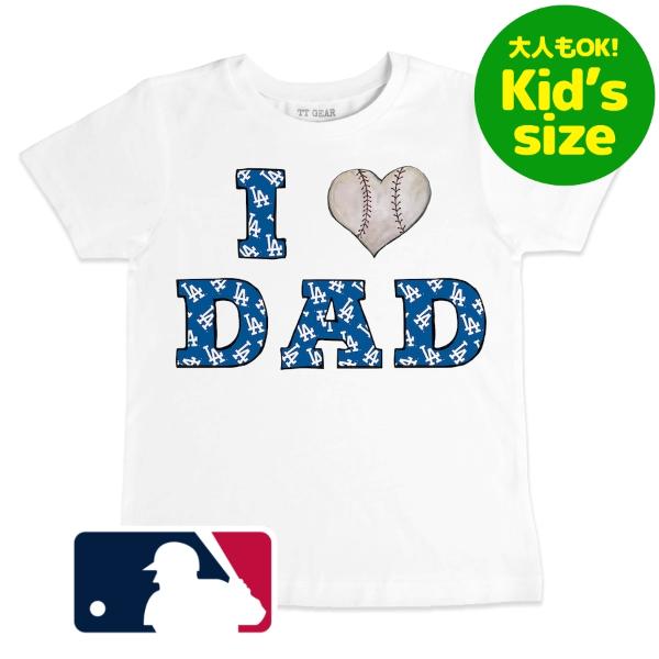 【送料無料】【大人もOK★キッズサイズ】 MLBオフィシャル キッズ用Tシャツ 子供用半袖トップス 大谷翔平 山本由伸 ロサンゼルス・ドジャース Los Angeles Dodgers Tiny Turnip T-Shirt