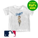 【送料無料】【大人もOK★キッズサイズ】 MLBオフィシャル キッズ用Tシャツ 子供用半袖トップス 大谷翔平 山本由伸 ロサンゼルス・ドジャース Los Ang...