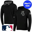 【送料無料+割引クーポン】 MLBオフィシャル メンズ パーカー 長袖トップス フーディー シカゴ・ホワイトソックス Chicago White Sox Pro Standard Team Logo Hoodie