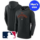 【送料無料】 MLBオフィシャル メンズ パーカー 長袖トップス フーディー nike ナイキ サンフランシスコ・ジャイアンツ San Francisco Giants Early Work Hoodie(4)