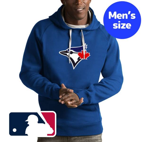 【送料無料+割引クーポン】 MLBオフィシャル メンズ パーカー 長袖トップス フーディー 菊池雄星 トロント・ブルージェイズ Toronto Blue Jays Antigua Victory Hoodie