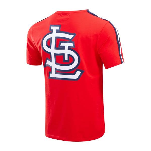 【送料無料】 Pro Standard プロスタンダード MLBオフィシャル メジャーリーグ公式 メンズ Tシャツ 半袖トップス ヌートバー セントルイス・カージナルス ST. LOUIS CARDINALS LOGO PRO TEAM TAPING TOP T-SHIRT