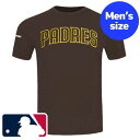 【送料無料】 Pro Standard プロスタンダード MLBオフィシャル メジャーリーグ公式 メンズ Tシャツ 半袖トップス ダルビッシュ有 サンディエゴ・パドレス SAN DIEGO PADRES CLASSIC CHENILLE TOP T-SHIRT