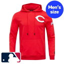 【送料無料】 Pro Standard プロスタンダード MLBオフィシャル メジャーリーグ公式 メンズ パーカー フーディー 長袖トップス シンシナティ・レッズ CINCINNATI REDS CLASSIC CHENILLE HOODIE(4)