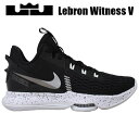 【送料無料】【メンズ】 ナイキ Nike LeBron Witness 5 (Black/Metallic Silver-White) CQ9380-001 ウィットネス V スニーカー 靴 バッシュ バスケットボールシューズ レブロン・ジェームズ Los Angeles Lakers ロサンゼルス・レイカーズ NBA(4)