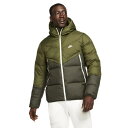 【送料無料 割引クーポン】【メンズ Men 039 s】 ナイキ Nike Sportswear Storm-FIT Windrunner Hooded Jacket（Rough Green/Sequoia） ダウンジャケット アウター
