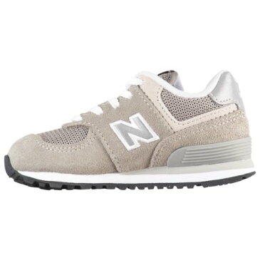 【送料無料◎クーポン対象】【海外限定】 ニューバランス 【ベビー・キッズ（11.0-16.0cm）】 New Balance 574 Classic（Grey/Grey） スニーカー 子供靴 出産祝い