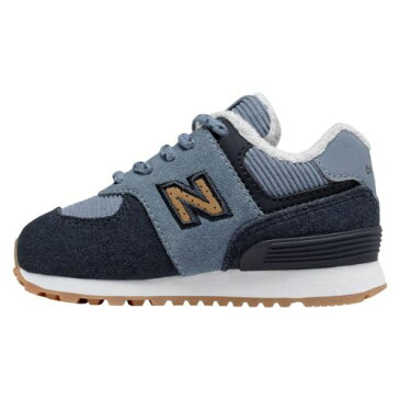 【送料無料◎クーポン対象】【海外限定】 ニューバランス 【ベビー・キッズ（11.0-16.0cm）】 New Balance 574 Classic（Chambray/Eclipse） スニーカー 子供靴 出産祝い