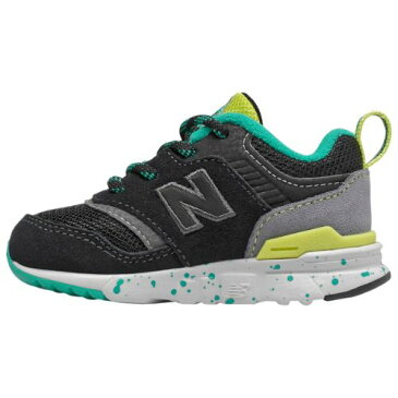 【送料無料◎クーポン対象】【海外限定】 ニューバランス 【ベビー・キッズ（11.0-16.0cm）】 New Balance 997H（Black/Sulphur Yellow） スニーカー 子供靴 出産祝い