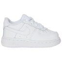 【送料無料】【海外限定】 nike ナイキ 【ベビー・キッズ(8.0-16.0cm)】 Nike Air Force 1 Low (White/White) ス...