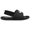 【送料無料+割引クーポン】【海外限定】 nike ナイキ 【ベビー・キッズ（8.0-16.0cm）】 Nike Kawa Slide （Black/White/No Color） スニーカー 子供靴 出産祝い サンダル ビーサン