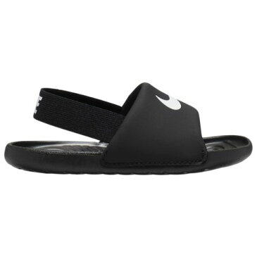 【送料無料+P3倍+クーポン】【海外限定】 nike ナイキ 【ベビー・キッズ（8.0-16.0cm）】 Nike Kawa Slide （Black/White/No Color） スニーカー 子供靴 出産祝い サンダル ビーサン