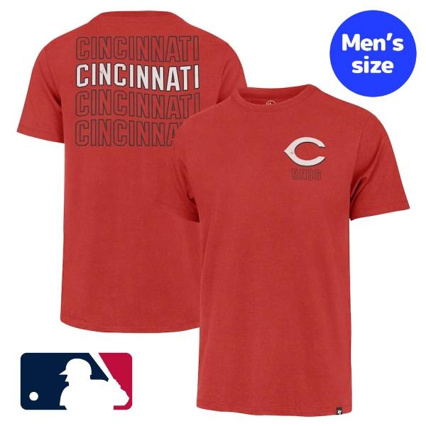【送料無料】 MLB公式 メジャーリーグオフィシャル メンズ Tシャツ 半袖トップス '47 シンシナティ・レッズ Cincinnati Reds '47 Hang Back Franklin T-Shirt