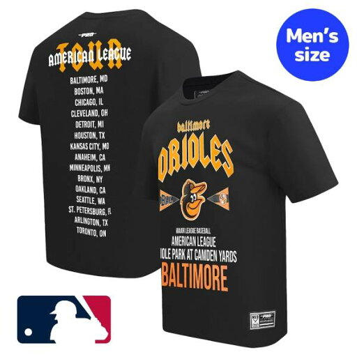 【送料無料】 MLB公式 メジャーリーグオフィシャル メンズ Tシャツ 半袖トップス プロスタンダード Pro Standard 菅野智之 ボルティモア・オリオールズ Baltimore Orioles Oversized City Tour T-Shirt 【送料無料】 MLB公式 メジャーリーグオフィシャル メンズ Tシャツ 半袖トップス プロスタンダード Pro Standard 菅野智之 ボルティモア・オリオールズ Baltimore Orioles Oversized City Tour T-Shirt