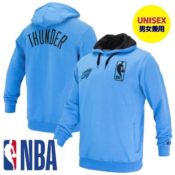 【送料無料】 NBA公式 ユニセックス 男女兼用 メンズ レディース パーカー フーディー トレーナー 長袖トップス フィスル FISLL オクラホマシティ・サ...
