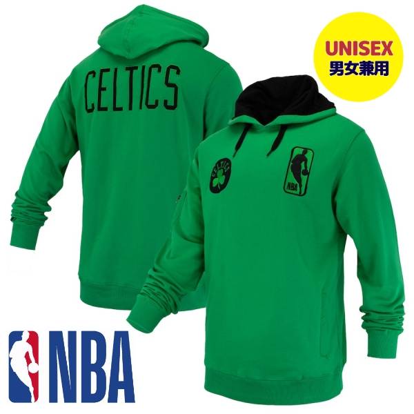 【送料無料】 NBA公式 ユニセックス 男女兼用 メンズ レディース パーカー フーディー トレーナー 長袖トップス フィスル FISLL ボストン・セルティッ...