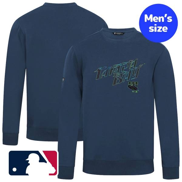 【送料無料】 MLB公式 メジャーリーグオフィシャル メンズ トレーナー 長袖トップス タンパベイ・レイ..