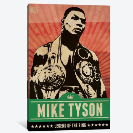 【送料無料+割引クーポン】 お洒落なオマージュアート Mike Tyson マイク・タイソン キャンバスアート 絵画 インテリア 模様替え 引越し祝い 新築祝い 開店祝い ギフト プレゼント 待合室 会議室