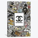 【送料無料+割引クーポン】 お洒落なオマージュアート Chanel Logos Drawing シャネル CHANEL キャンバスアート 絵画 インテリア 模様替え 引越し祝い 新築祝い 開店祝い ギフト プレゼント