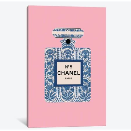 【送料無料+割引クーポン】 お洒落なオマージュアート Decorated Perfume Bottle シャネル CHANEL キャンバスアート 絵画 インテリア 模様替え 引越し祝い 新築祝い 開店祝い