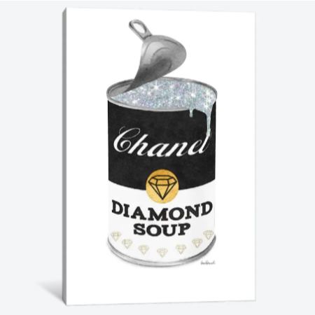 ̵+ݥ ޯʥޡ奢 Diamond Soup In Black Open Lid ͥ CHANEL ...