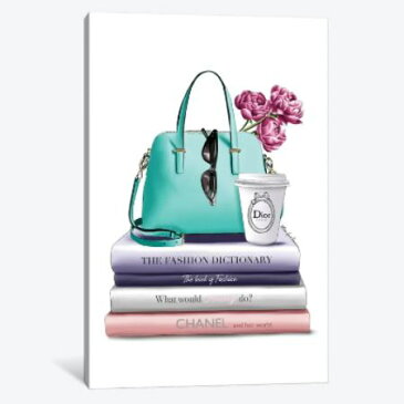 【送料無料+5％割引クーポンあり】 お洒落なオマージュアート Books & Green Bag ディオール Dior キャンバスアート 絵画 インテリア 模様替え 引越し祝い 新築祝い 開店祝い ギフト プレゼント