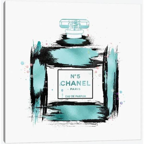 ̵ ƹȯΤޯʥ֥ɥޡ奢 Soft Blue & Black Paint Stroked No5 Perfum...