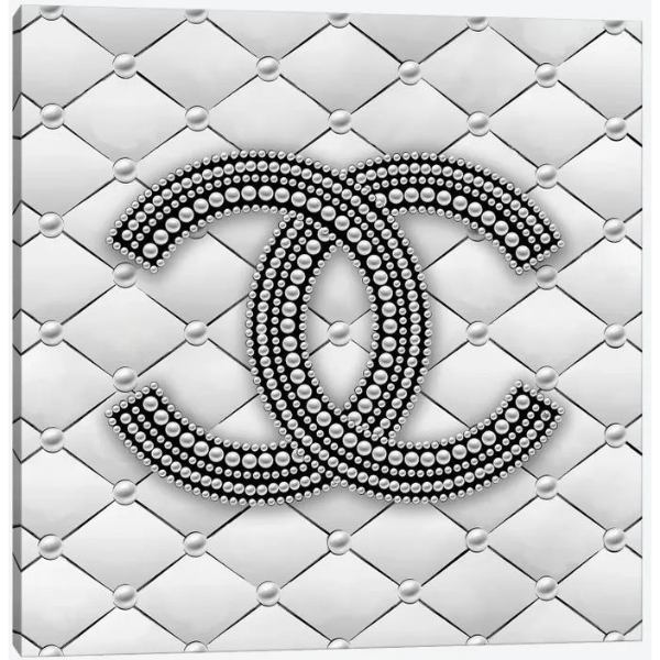 ̵+б+ݥ ƹȯΤޯʥ֥ɥޡ奢 Chanel Pearl Logo I66x66cm ...