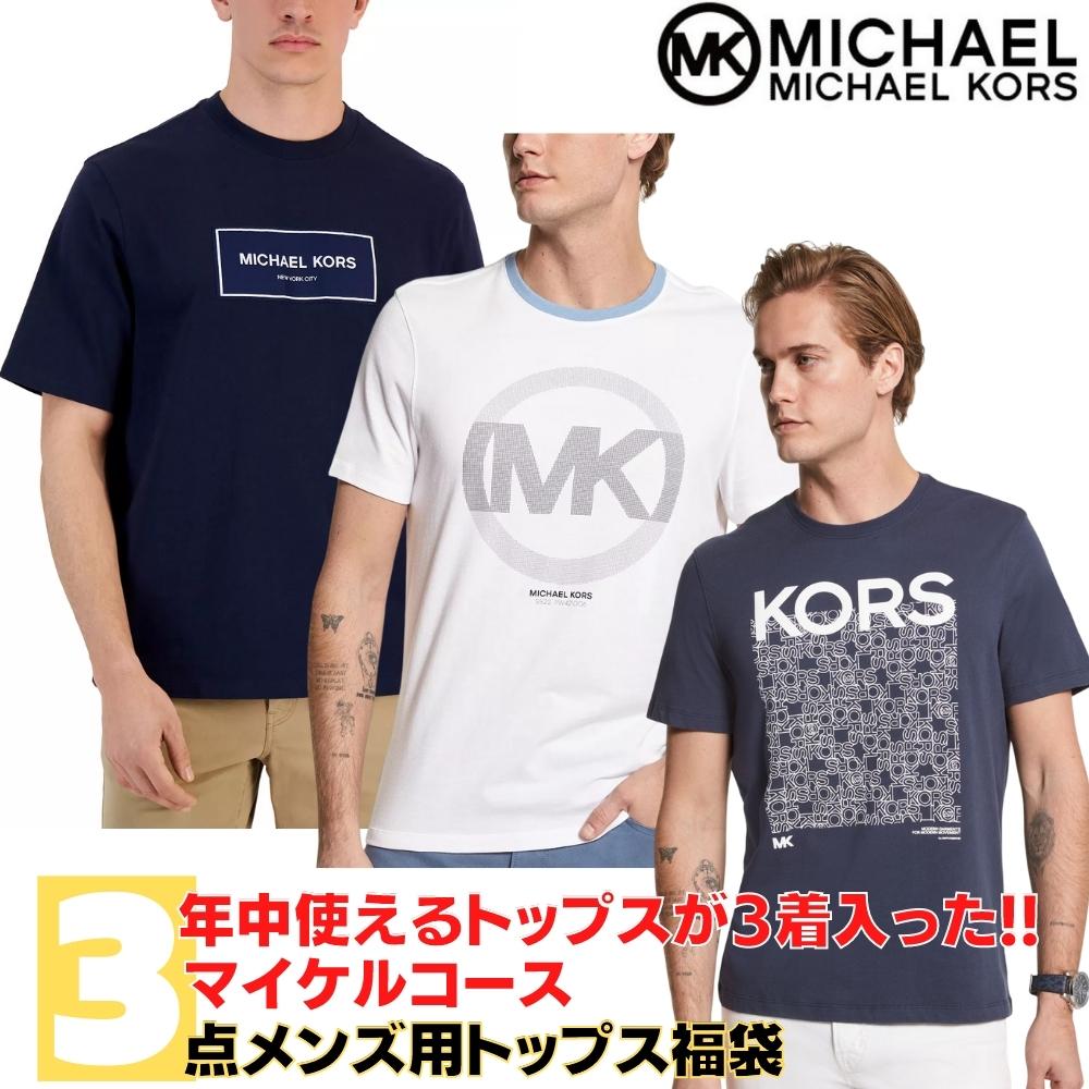 ̵+ݥ ޥ륳 Michael Kors ǯȤ󥺥ȥåץ3åʡ T Ⱦµ ĹµT T ˥å ե ץ쥼ȡڳڥ_