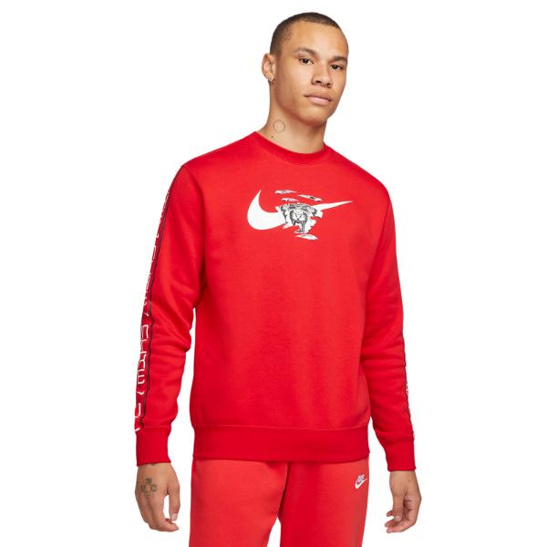 【送料無料+最大6％割引クーポン】【メンズ】 ナイキ Nike Sportswear フリーストレーナー（University Red） トップス フーディー パーカ Men's Pullover Hoodie