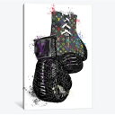【送料無料】 米国発のお洒落なブランドオマージュアート LV Multicolor Boxing Gloves ヴィトン Vuitton キャンバスアート 絵画 インテリア 模様替え 引越し祝い 新築祝い 待合室 会議室