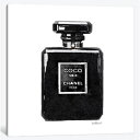 【送料無料】 米国発のお洒落なブランドオマージュアート Coco Noir Perfume シャネル CHANEL キャンバスアート 絵画 インテリア 模様替え 引越し祝い 新築祝い 待合室 会議室