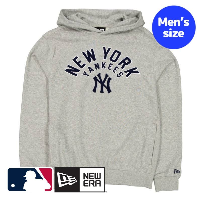 MLB公式 メンズ パーカー トレーナー 長袖トップス ニューエラ New Era ニューヨーク・ヤンキース ジャッジ New Era New York Yankees Sport Night Heather Gray Hoodie