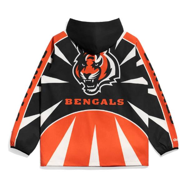 Chalk Line チョークライン NFL公式 アメフト メンズ ジャケット ウィンドブレーカー アウター ジャンパー シンシナティ・ベンガルズ Cincinnati Bengals Spike Anorak Jacket 【送料無料】 3