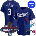 【送料無料】 MLB公式 メジャーリーグオフィシャル NIKE ナイキ 正規品 メンズ ロサンゼルス・ドジャース ユニフォーム ジャージ ユニホーム クリス・テ...