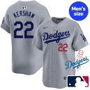 【送料無料】 MLB公式 メジャーリーグオフィシャル NIKE ナイキ 正規品 メンズ ロサンゼルス・ドジャース ユニフォーム ジャージ ユニホーム クレイトン...