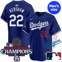 【送料無料】 MLB公式 メジャーリーグオフィシャル NIKE ナイキ 正規品 メンズ ロサンゼルス・ドジャース ユニフォーム ジャージ ユニホーム クレイトン...
