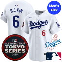 【送料無料】 MLB開幕戦東京シリーズ2025 MLB公式 メジャーリーグオフィシャル 正規品 NIKE ナイキ メンズ ロサンゼルス・ドジャース ユニフォーム...