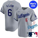 【送料無料】 MLB公式 メジャーリーグオフィシャル NIKE ナイキ 正規品 メンズ ロサンゼルス・ドジャース ユニフォーム ジャージ ユニホーム 金慧成 キ...