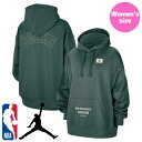 【送料無料】 NBA公式 Nike ナイキ Jordan ジョーダン レディース パーカー トレーナー プルオーバー フーディ 長袖トップス ミルウォーキー・バ...