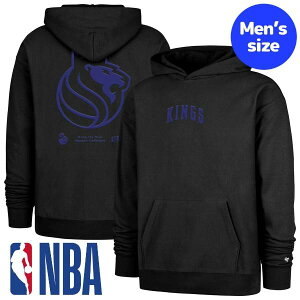 【送料無料】 NBA公式 ?'47 メンズ パーカー トレーナー プルオーバー フーディ 長袖トップス サクラメント・キングス Sacramento Kings 2024/25 City Edition Double Crossover Foundation Pullover Hoodie