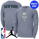 【送料無料】 NBA公式 Nike ナイキ Jordan ジョーダン メンズ トレーナー プルオーバー 長袖トップス ニューヨーク・ニックス New York ...