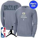 【送料無料】 NBA公式 Nike ナイキ Jordan ジョーダン メンズ トレーナー プルオーバー 長袖トップス メンフィス・グリズリーズ ジャ・モラント ...