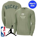 【送料無料】 NBA公式 Nike ナイキ Jordan ジョーダン メンズ トレーナー プルオーバー 長袖トップス ミルウォーキー・バックス Milwauke...