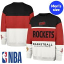 【送料無料】 NBA公式 ?'47 メンズ トレーナー プルオーバー 長袖トップス ヒューストン・ロケッツ Houston Rockets Unisex 202...