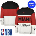 【送料無料】 NBA公式 ?'47 メンズ トレーナー プルオーバー 長袖トップス マイアミ・ヒート Miami Heat Unisex 2024/25 Cit...