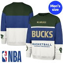 【送料無料】 NBA公式 ?'47 メンズ トレーナー プルオーバー 長袖トップス ミルウォーキー・バックス Milwaukee Bucks Unisex 20...